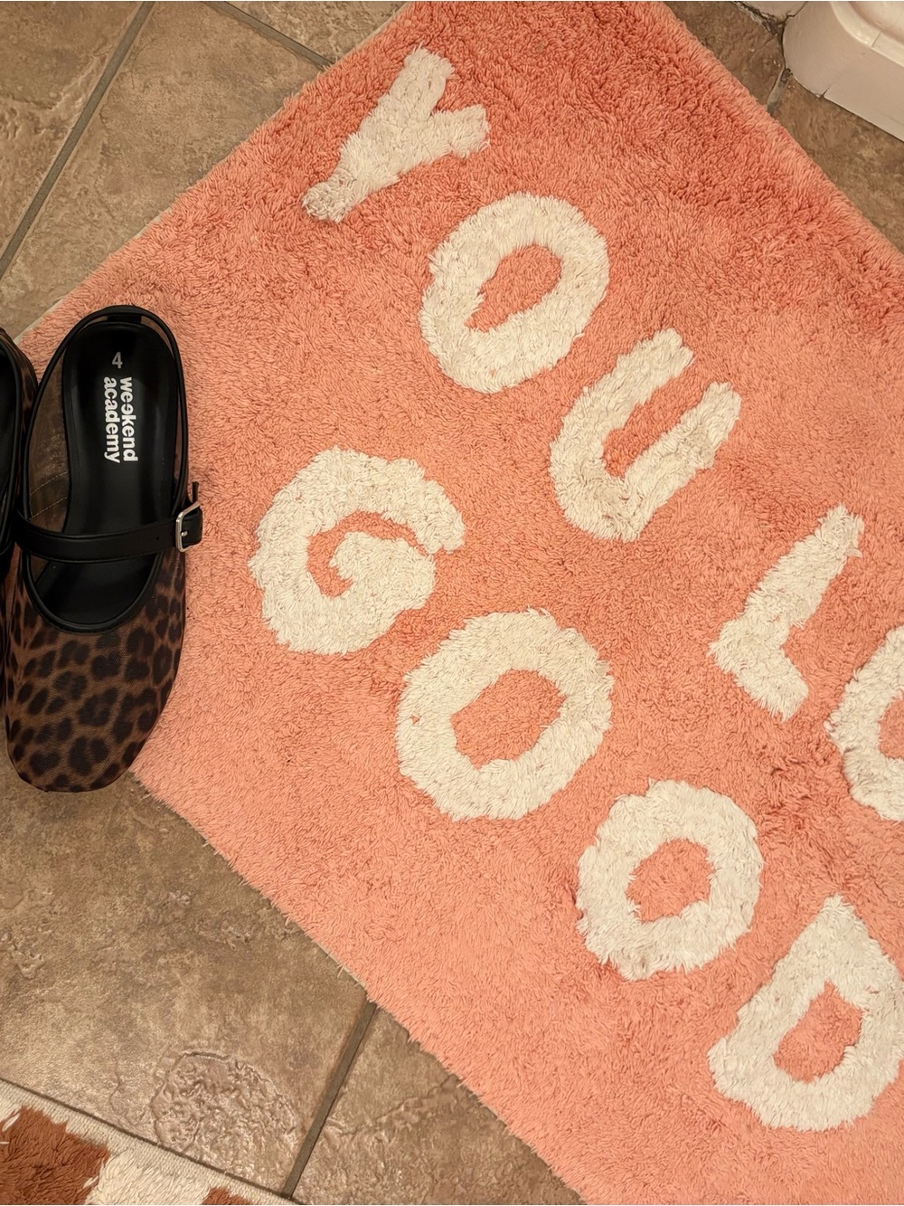 Mesh Leopard Mary Janes - Brown/Black